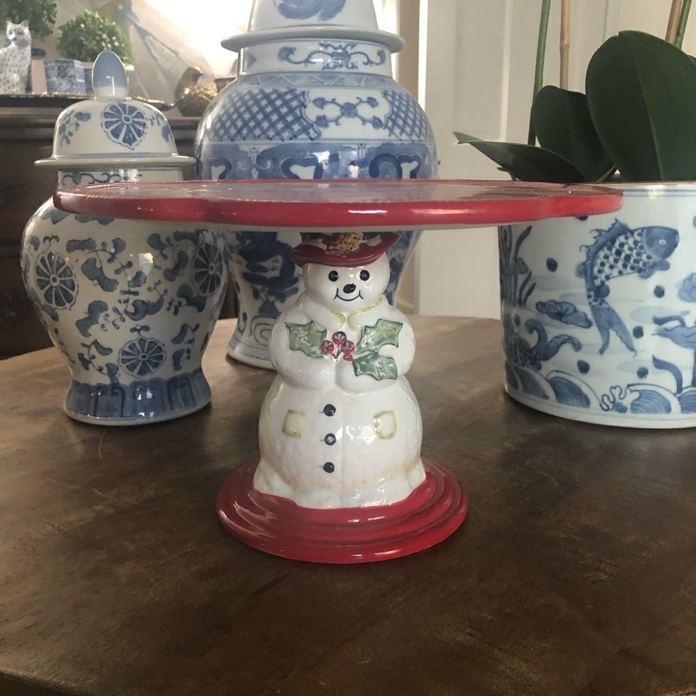 Jolly Ol’ Snowy Tracy snowman